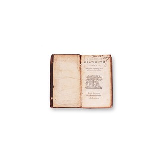 CICERO, Marcus Tullius (106 př.n.l.-43 n.l.): M. Tulii Ciceronis Orationum II.