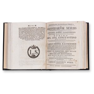 kolektiv: konvolut lékařských prací (1748-1759), I.