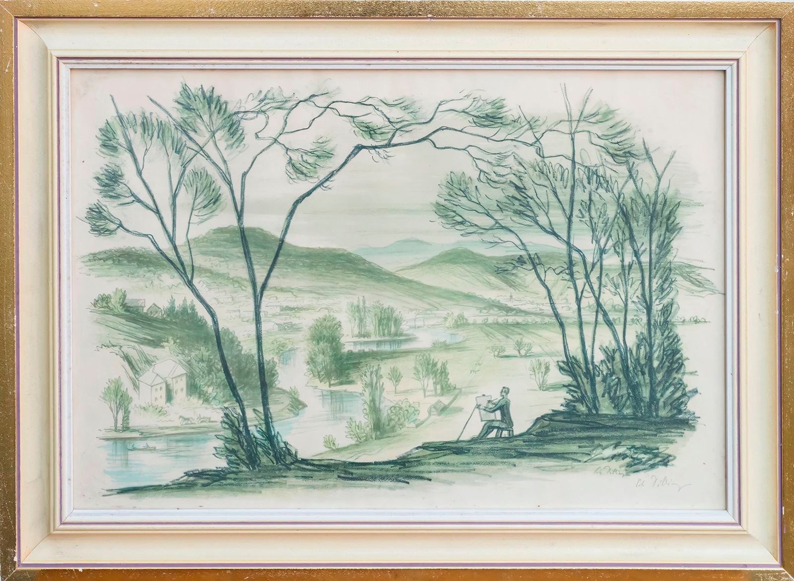 Dillinger Petr (1899-1954) - Malíř v plenéru