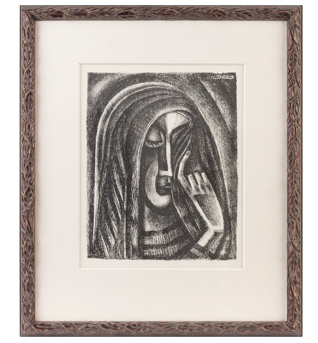 Hofman Vlastislav 1884–1964 - Plačící žena, 1919