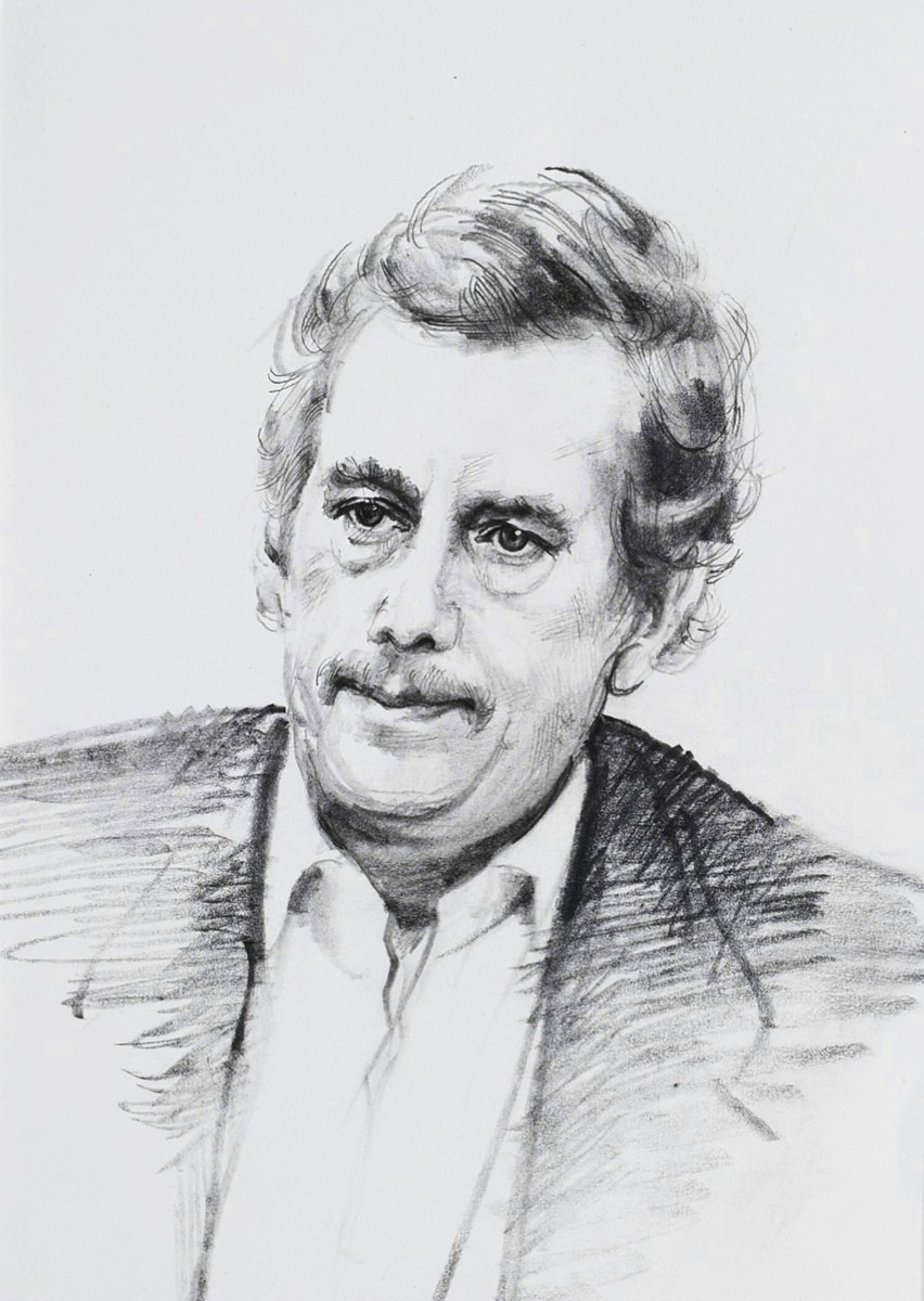 BENEŠ Karel (1932-2021) - Václav Havel a J A Komenský