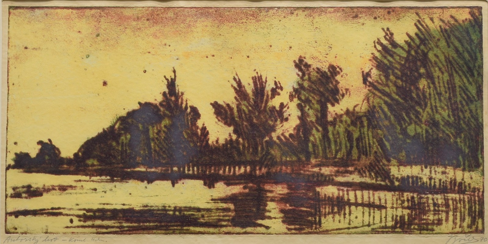 BOČEK František (1912-1981) - Rybník