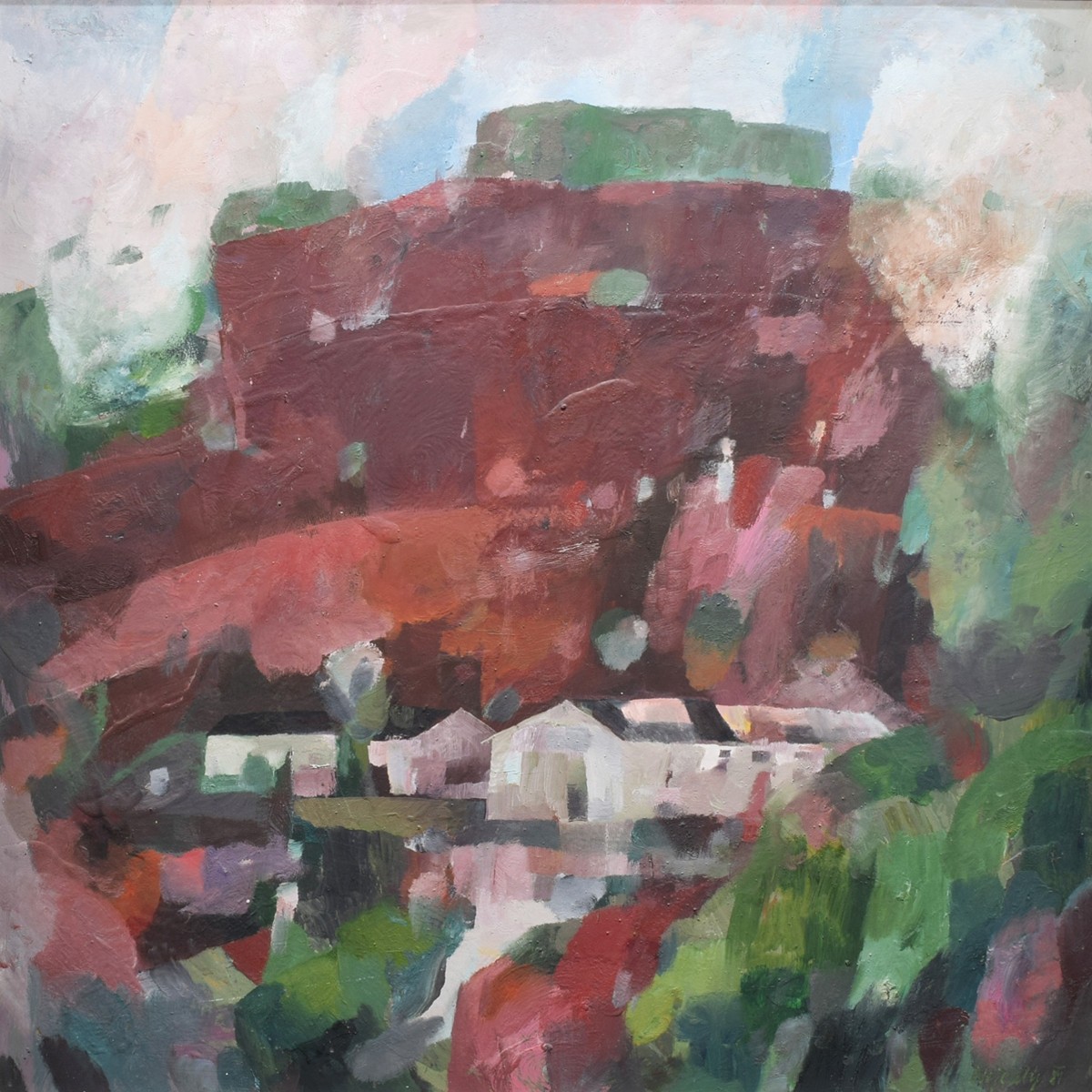 NEJEDLÝ Miroslav (1927-1998) - Krajina na Karlovarsku