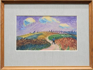BROŽ Josef (1904-1980) - Sekáč na cestě