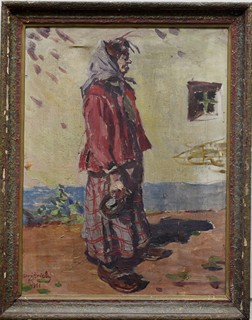 STRÁŽNICKÝ František (1913-1985) - Žebračka
