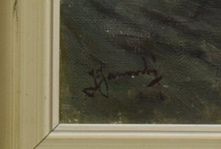 JANOVSKÝ Jan Karel (1869-1931) - V dívčím budoáru