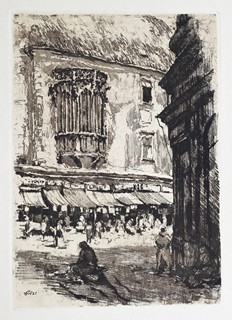 WELLNER Karel (1875-1926) - Olomouc v leptech