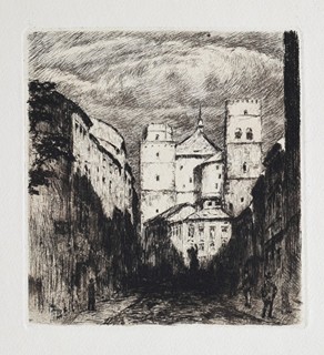 WELLNER Karel (1875-1926) - Olomouc v leptech