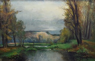 SOLOVJEV Arkadi (1902-1948) - Krajina s rybníky