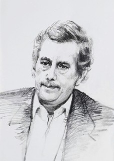 BENEŠ Karel (1932-2021) - Václav Havel a J A Komenský