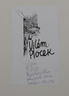 PLOCEK Vilém (1905-2001) - Rybářský člun