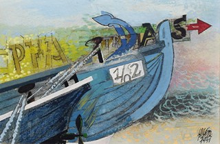 PLOCEK Vilém (1905-2001) - Čluny na pobřeží