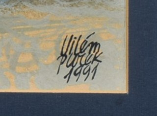 PLOCEK Vilém (1905-2001) - Čluny na pobřeží