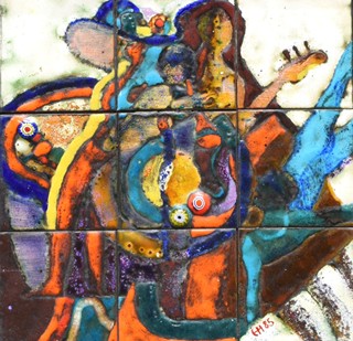 HEŘMANSKÁ Eva (*1950) - Žena s kytarou