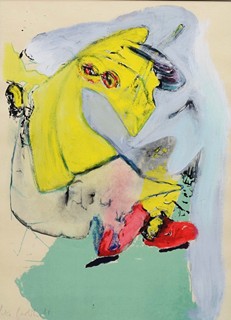 PAVLÍK Petr (*1945) - Žlutá figura