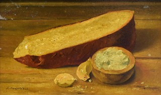 KADEŘÁBEK Josef (1915-2002) - Zátiší s chlebem