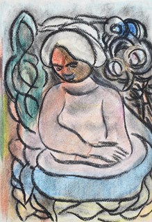 HLOBIL Vilém (1904-1994) - Sedící