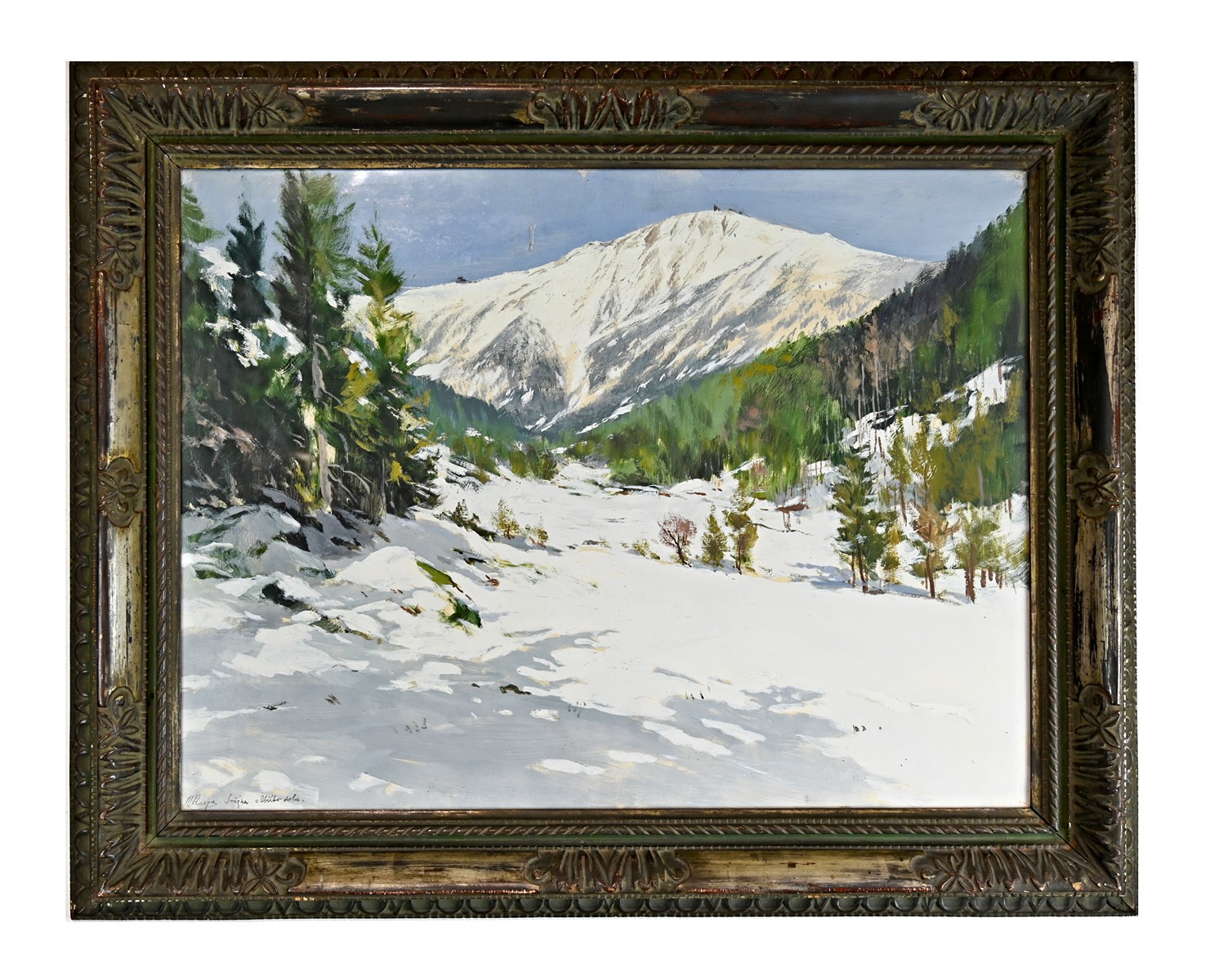 Josef Krejsa, (1896 – 1941) - Sněžka z Obřího dolu