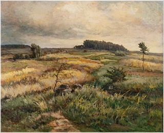 Gustav Porš, (1888 – 1955) - Podzim, Chudý kraj