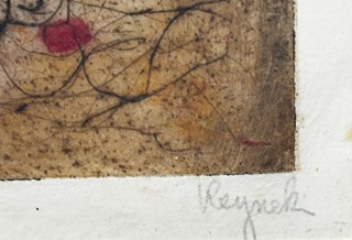 Bohuslav Reynek (1892 - 1971) - Jidáš