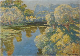 Václav Radimský, (1867 – 1946) - U Labe