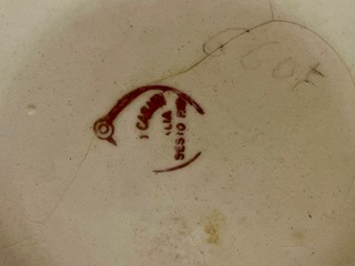 Stará japonská porcelánová váza