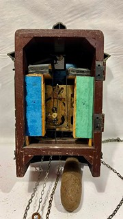 Staré nástěnné hodiny - kukačky