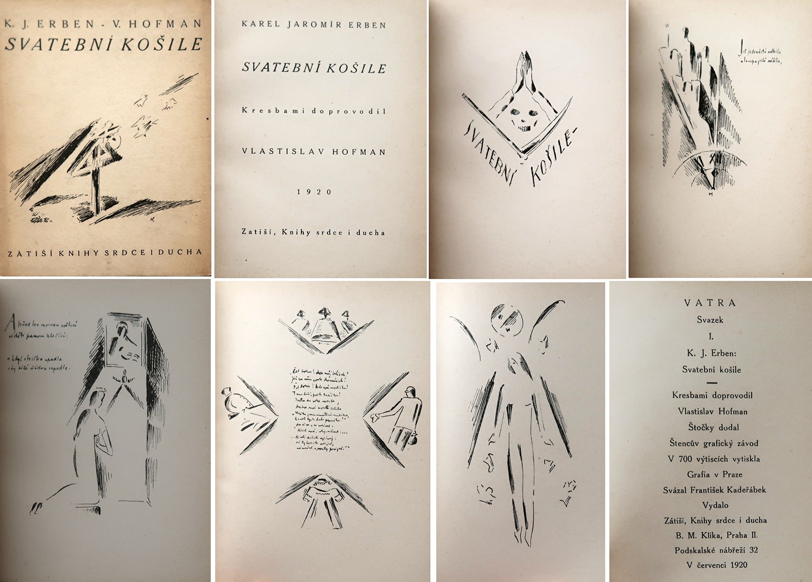 Bibliofilie - K.J. Erben, Svatební košile