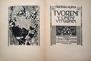 Bibliofilie - František Kupka, Tvoření v umění výtvarném