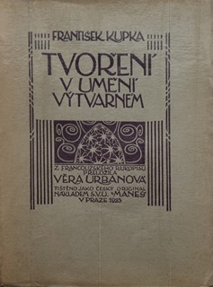 Bibliofilie - František Kupka, Tvoření v umění výtvarném