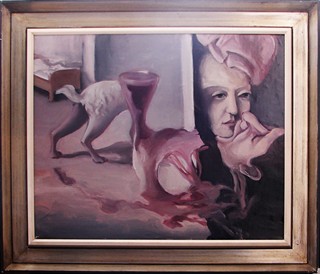 Karel Veržakovský (1924 - 1963) - Surrealistická kompozice