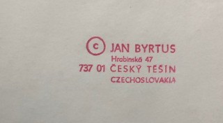 Byrtus Jan - Portrét slévače II