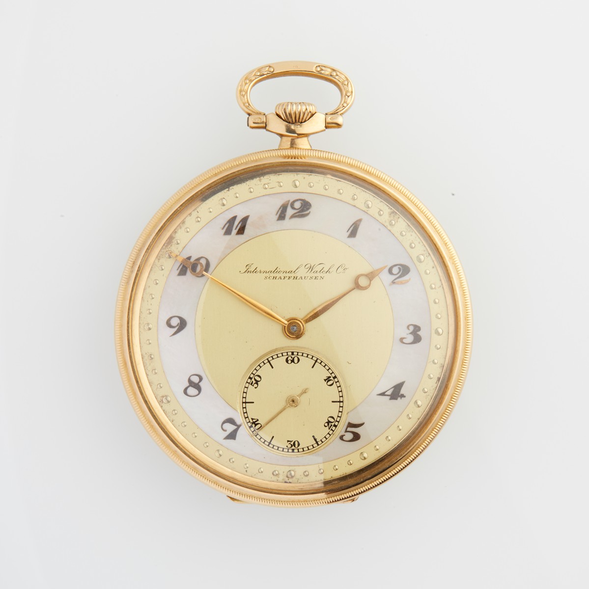 Zlaté kapesní hodinky IWC Schaffhausen