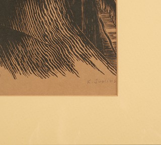 Karel Svolinský (1896-1986) - Klečící dívka