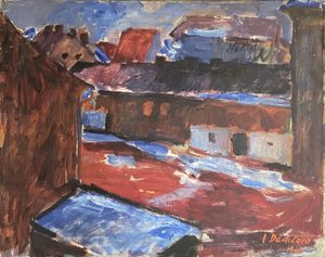 Dědičová Irena - Pražské střechy