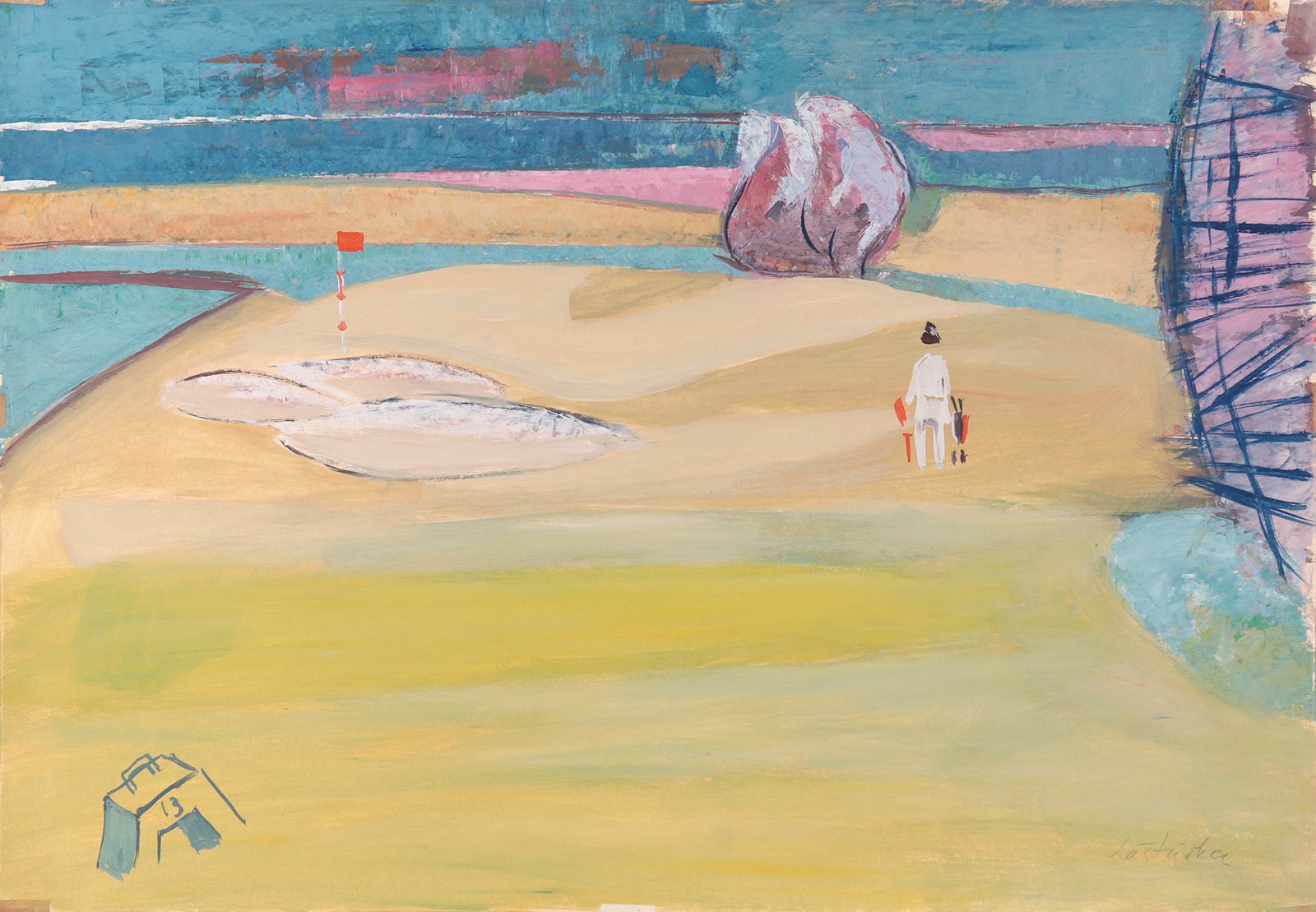 Oldřich Laštůvka - Golfová jamka