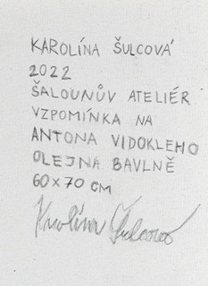 Karolína Šulcová - Šalounův ateliér