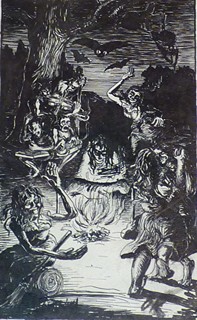 Oskar Kokoschka - Slet čarodějnic