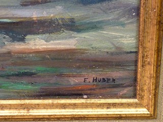 Ernst Huber - Horská krajina