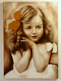 Eliška Zradičková - Děvčátko v bílých šatech