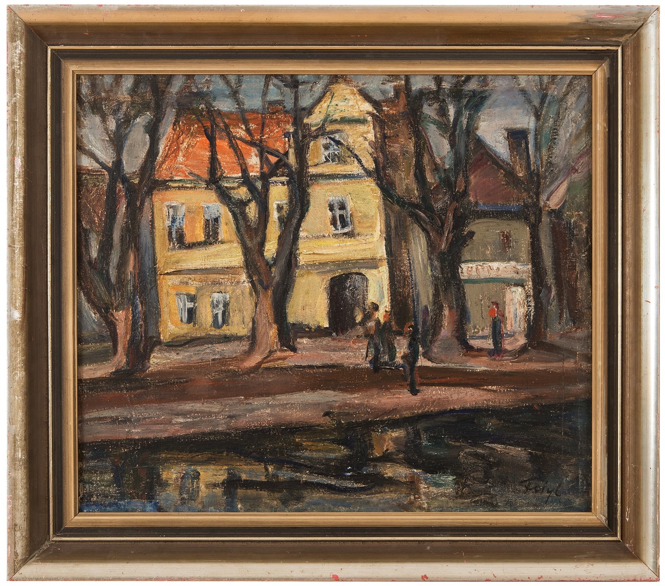 Feigl Bedřich - Nábřeží na Kampě