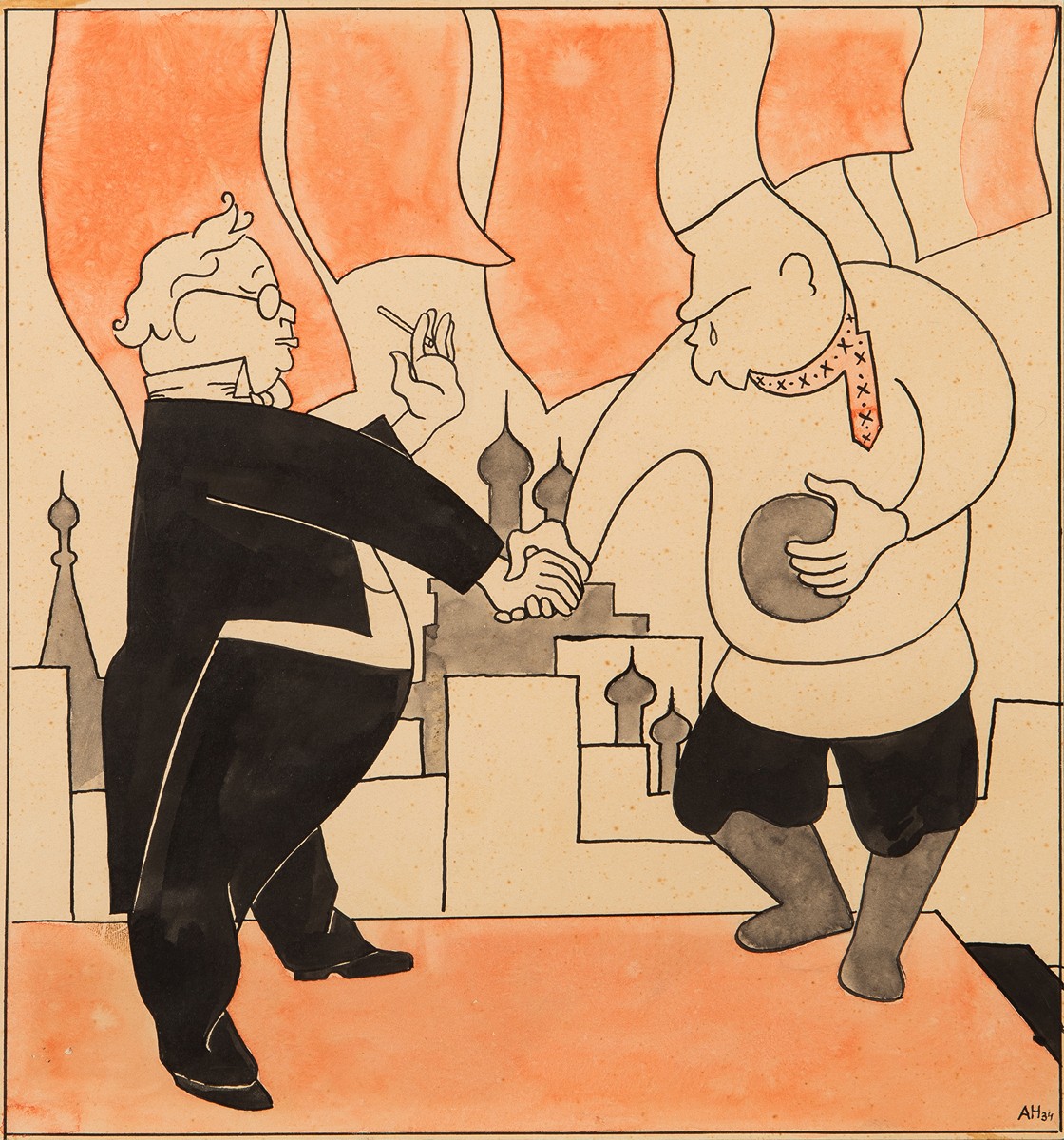 Hoffmeister Adolf - Karikatura