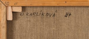 Karlíková Olga - Odliv (z cyklu moře)