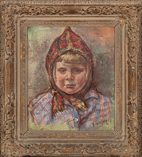 Podešva František - Portrét děvčátka