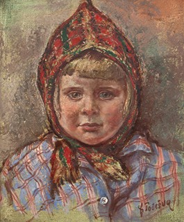 Podešva František - Portrét děvčátka