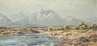 Čaplovič Pavel - Pohled na Vysoké Tatry ze Studeného Potoka