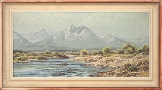 Čaplovič Pavel - Pohled na Vysoké Tatry ze Studeného Potoka