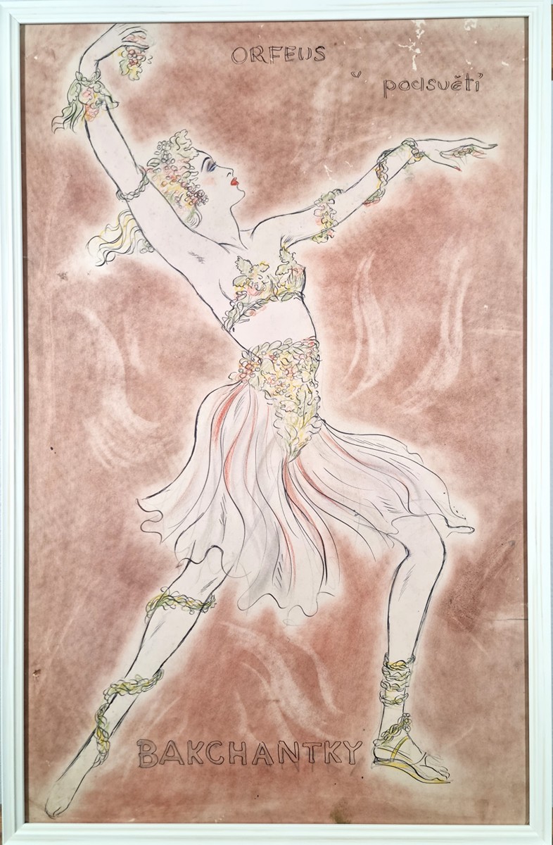 Štika Jaroslav - Bakchantka ve víru