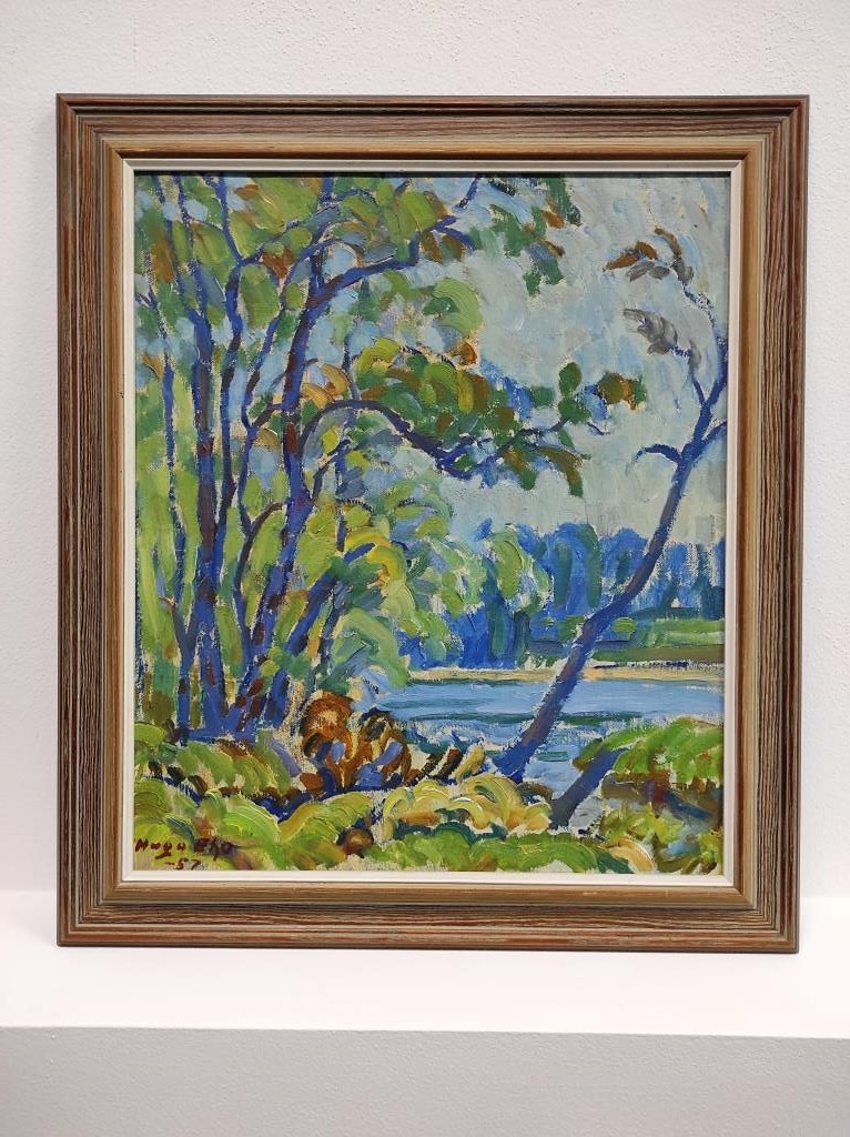 Eho Hugo (1891 - 1979) - Stromy pri vode