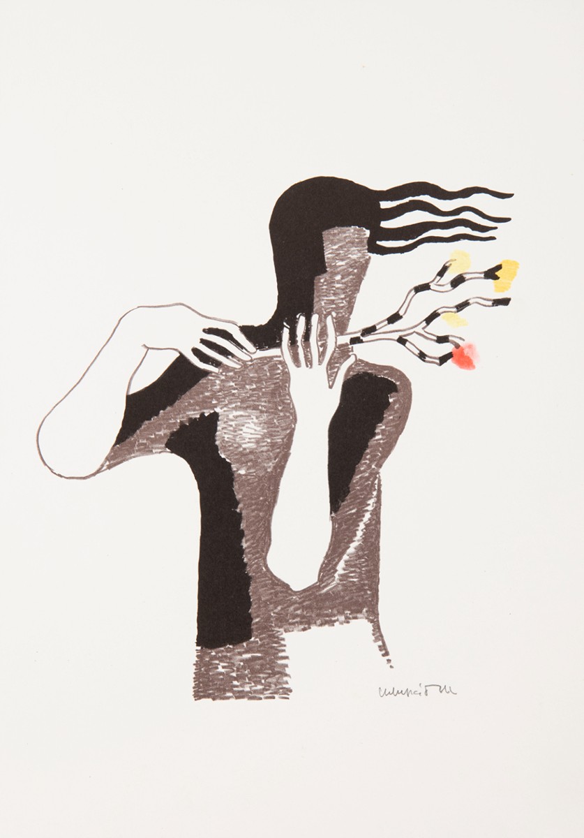 Miloslav Chlupáč (1920-2008) - Flétnistka